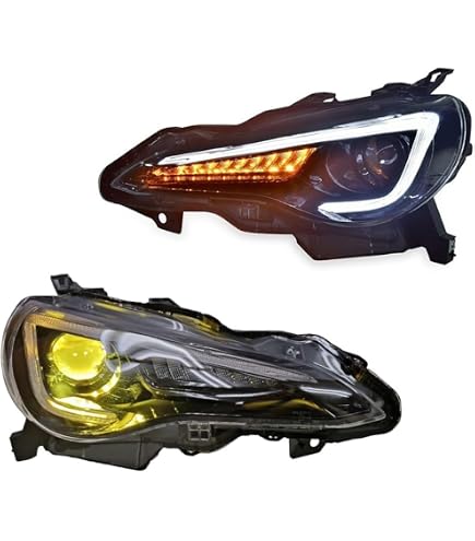 な*ぎ様 トヨタ 86 / スバル BRZ スモークヘッドライト2個セット Amazon | 86 前期 ヘッドライトカバー ブラック スモーク スモーク